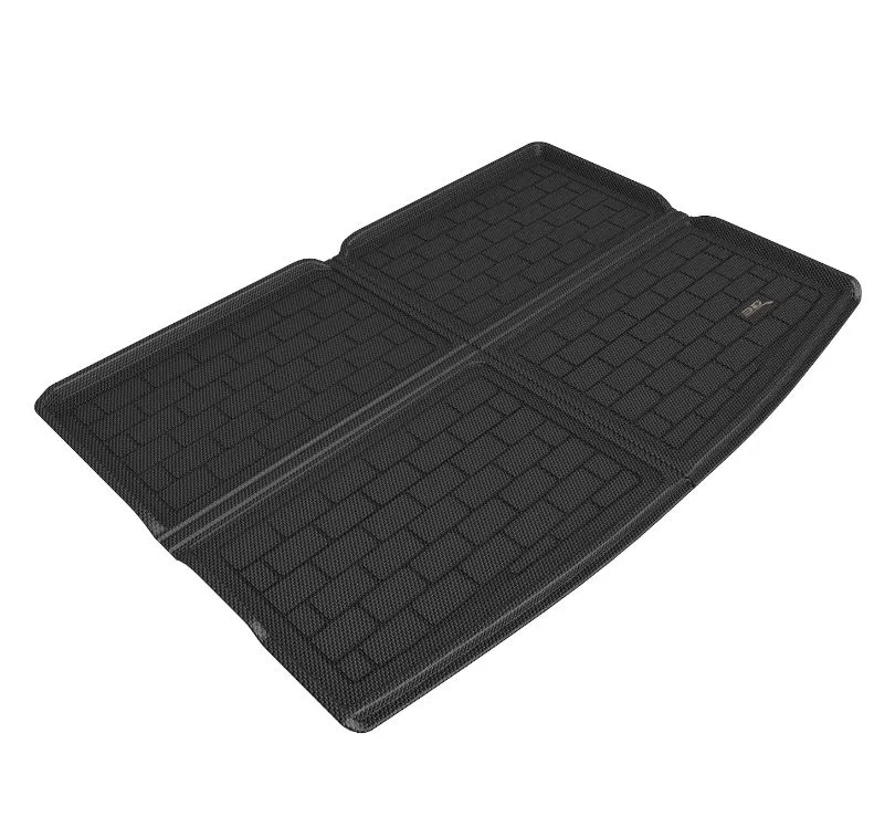 M1CH0981309 – 3D MATS/U-AC Cargo Area Liner, Black Direct Fit Raised Edge Thermoplastic Rubber Of Carbon Fiber Textur...
